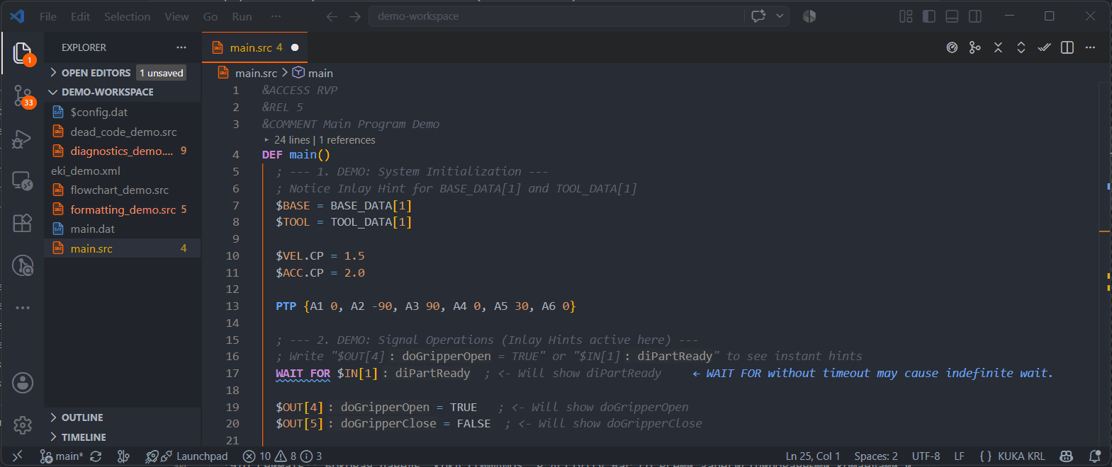 Hover Telemetry & Read/Write Status